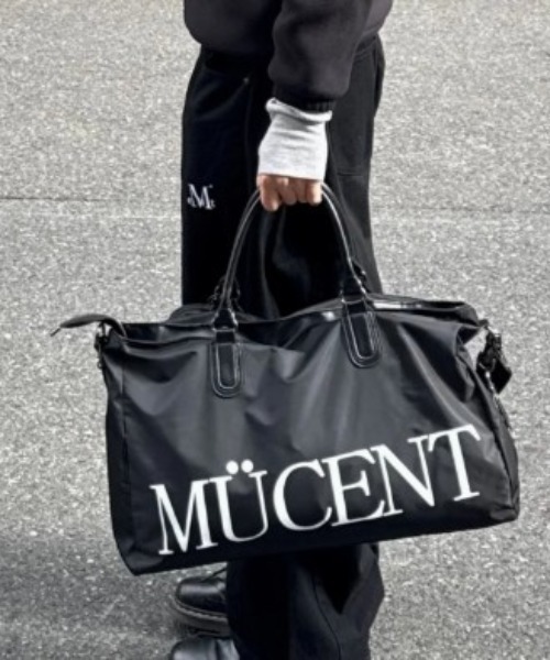 MUCENT(ムセント)の「◇MUCENT◇ブランド直輸入正規品/KAEL SIGNATURE LOGO GYM BOSTON DUFFLE BAG カエルシグネチャーロゴジムボストンダッフルバッグ 男女兼用ミニバッグ付き(ボストンバッグ・レディース・ブラック・FREE)」の12枚目の写真
