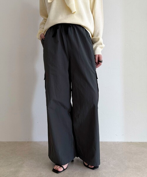 fredy emue（フレディエミュ）の「【GEVACO/ゲバコ】カーゴパンツ（カーゴパンツ・レディース・チャコールグレー/ベージュ/カーキ・38）」の9枚目の写真