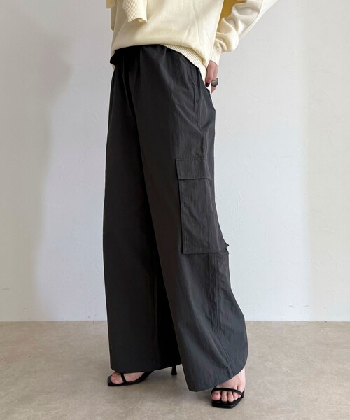 fredy emue（フレディエミュ）の「【GEVACO/ゲバコ】カーゴパンツ（カーゴパンツ・レディース・チャコールグレー/ベージュ/カーキ・38）」の10枚目の写真