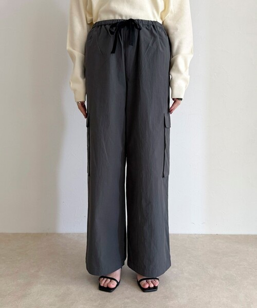 fredy emue（フレディエミュ）の「【GEVACO/ゲバコ】カーゴパンツ（カーゴパンツ・レディース・チャコールグレー/ベージュ/カーキ・38）」の11枚目の写真
