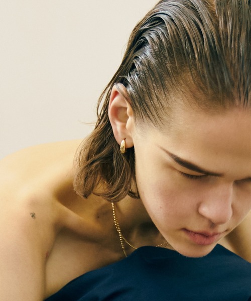 TEN.(テン)の「【新作】18KGP ポルカピアス (CZ)(ピアス(両耳用)・レディース・ゴールド・FREE)」の4枚目の写真