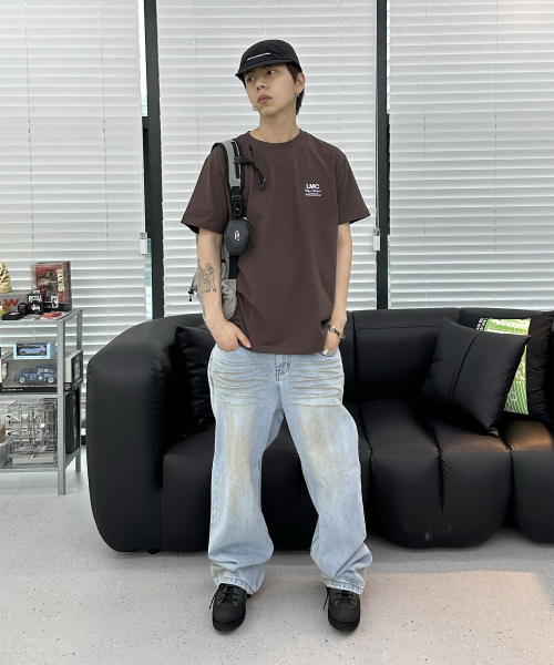 LMCの「DIRTY WASHED DENIM PANTS light blue(デニムパンツ・メンズ・その他・LARGE/MEDIUM/SMALL)」の2枚目の写真