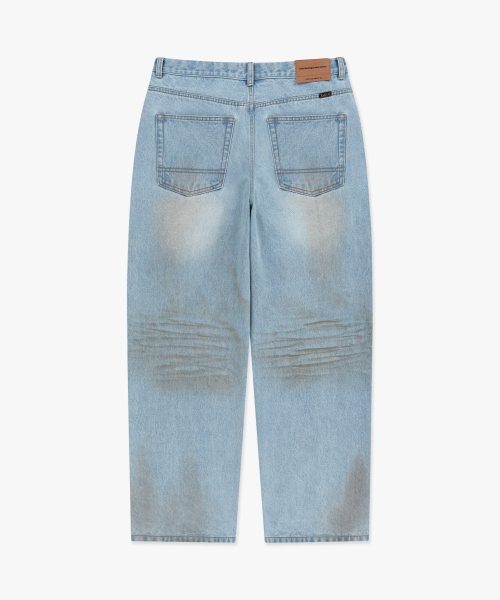 LMCの「DIRTY WASHED DENIM PANTS light blue(デニムパンツ・メンズ・その他・LARGE/MEDIUM/SMALL)」の14枚目の写真