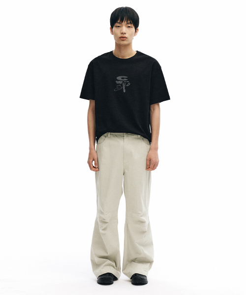 INTEMPOMOOD(インテンポムード)の「ダートディテールフレアパンツ_サンドベージュ(その他パンツ・メンズ・サンドベージュ・MEDIUM/LARGE/X-LARGE)」の8枚目の写真