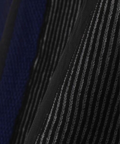 AULA AILA(アウラアイラ)の「AULA AILA(アウラ アイラ)別注チュールレイヤードカーディガン(カーディガン/ボレロ・レディース・ブラック/モスグリーン・F)」の6枚目の写真