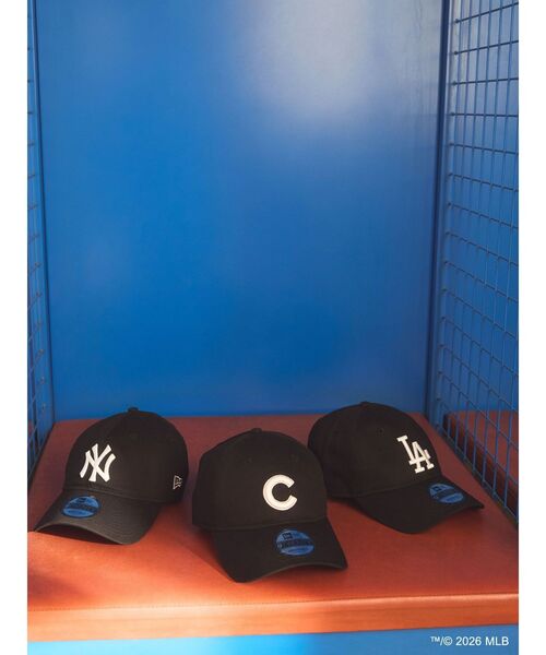 LAGUNAMOON(ラグナムーン)の「【MLB×NewEra×LAGUNAMOON】CAP(キャップ・レディース・ブラック・FREE)」の3枚目の写真