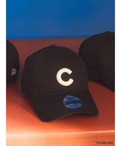 LAGUNAMOON(ラグナムーン)の「【MLB×NewEra×LAGUNAMOON】CAP(キャップ・レディース・ブラック・FREE)」の4枚目の写真