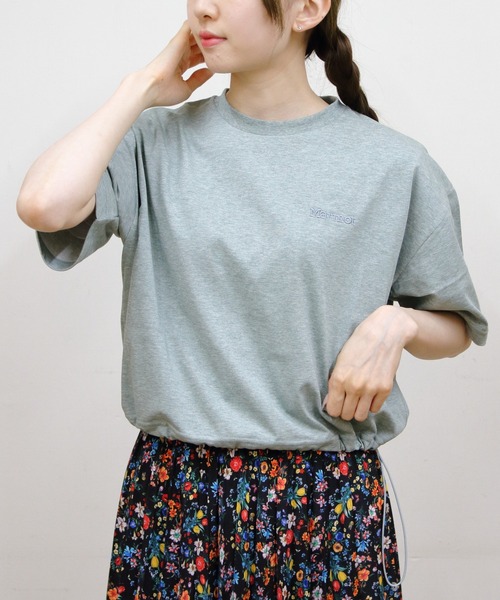 MARMOT（マーモット）の「Marmot/マーモット　クロップドコードTEE　Cropped Cord T-Shirts（Tシャツ/カットソー・レディース・ホワイト/ブラック/グリーン・M）」の3枚目の写真