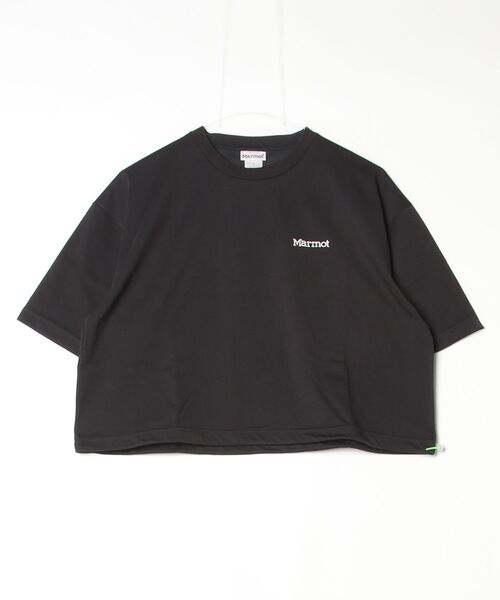 MARMOT（マーモット）の「Marmot/マーモット　クロップドコードTEE　Cropped Cord T-Shirts（Tシャツ/カットソー・レディース・ホワイト/ブラック/グリーン・M）」の16枚目の写真