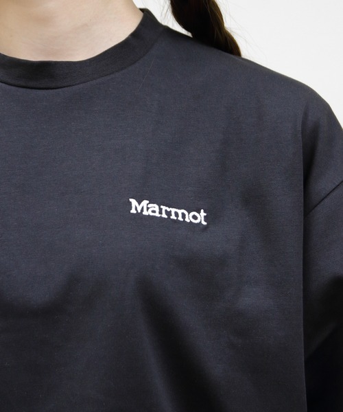 MARMOT（マーモット）の「Marmot/マーモット　クロップドコードTEE　Cropped Cord T-Shirts（Tシャツ/カットソー・レディース・ホワイト/ブラック/グリーン・M）」の11枚目の写真