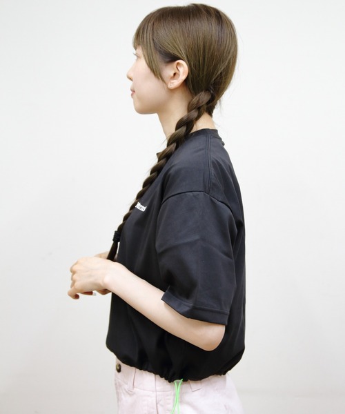 MARMOT（マーモット）の「Marmot/マーモット　クロップドコードTEE　Cropped Cord T-Shirts（Tシャツ/カットソー・レディース・ホワイト/ブラック/グリーン・M）」の14枚目の写真