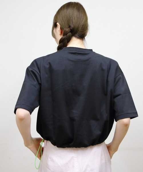 MARMOT（マーモット）の「Marmot/マーモット　クロップドコードTEE　Cropped Cord T-Shirts（Tシャツ/カットソー・レディース・ホワイト/ブラック/グリーン・M）」の15枚目の写真