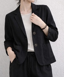 SallyLunn（サリーラン）の「リネンライクテーラードジャケット（テーラードジャケット）」