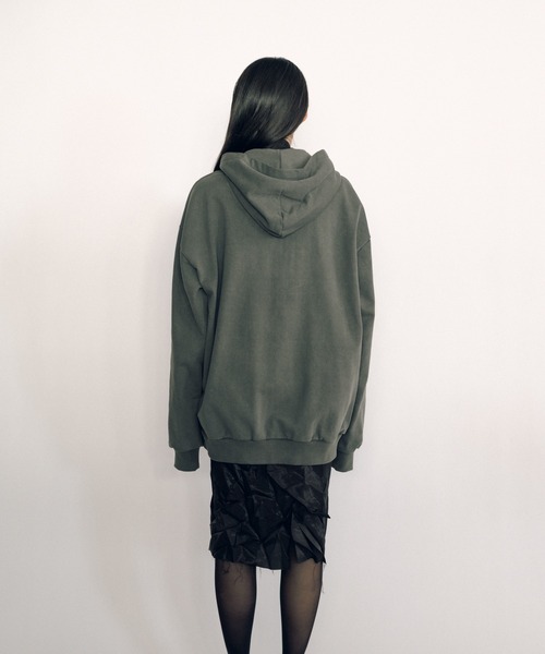 KEISUKEYOSHIDA(ケイスケヨシダ)の「Parka (sleeveless lining)(パーカー・レディース・グレー/ブラック・FREE)」の13枚目の写真