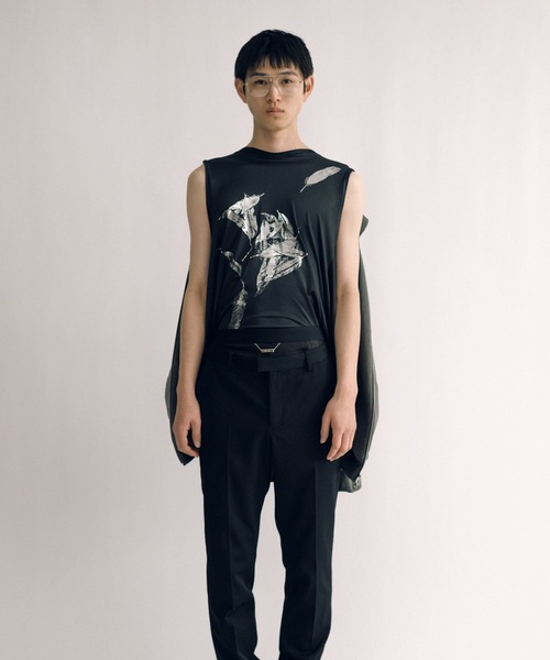 KEISUKEYOSHIDA(ケイスケヨシダ)の「Parka (sleeveless lining)(パーカー・レディース・グレー/ブラック・FREE)」の16枚目の写真