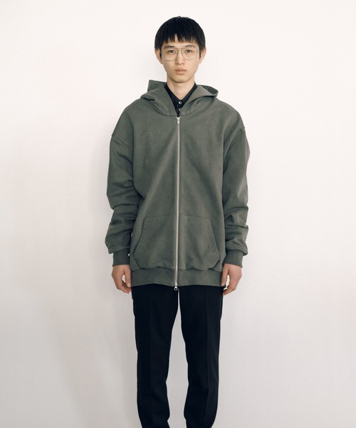 KEISUKEYOSHIDA(ケイスケヨシダ)の「Parka (sleeveless lining)(パーカー・レディース・グレー/ブラック・FREE)」の20枚目の写真