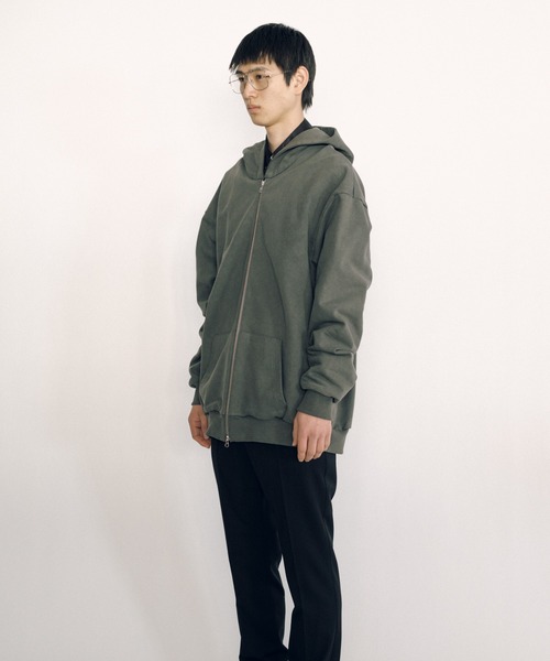 KEISUKEYOSHIDA(ケイスケヨシダ)の「Parka (sleeveless lining)(パーカー・レディース・グレー/ブラック・FREE)」の21枚目の写真