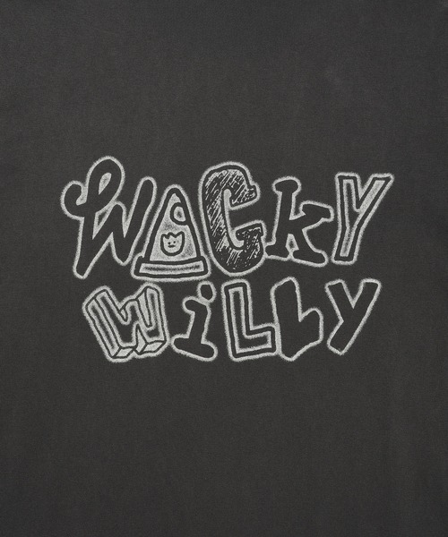 Wacky WiLLy(ワッキーウィリー)の「PIGMENT WASHED LONG SLEEVE(Tシャツ/カットソー・メンズ・チャコールグレー・LARGE/MEDIUM/SMALL)」の4枚目の写真