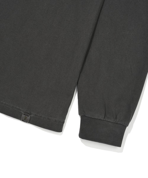 Wacky WiLLy(ワッキーウィリー)の「PIGMENT WASHED LONG SLEEVE(Tシャツ/カットソー・メンズ・チャコールグレー・LARGE/MEDIUM/SMALL)」の5枚目の写真