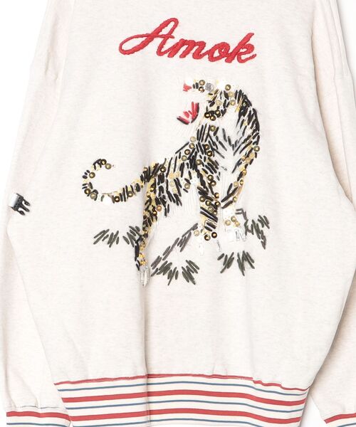 amok（アモク）の「amok /アモク / NECKCLOTH SWEATSHIRT（パーカー・メンズ・ホワイト・M）」の3枚目の写真