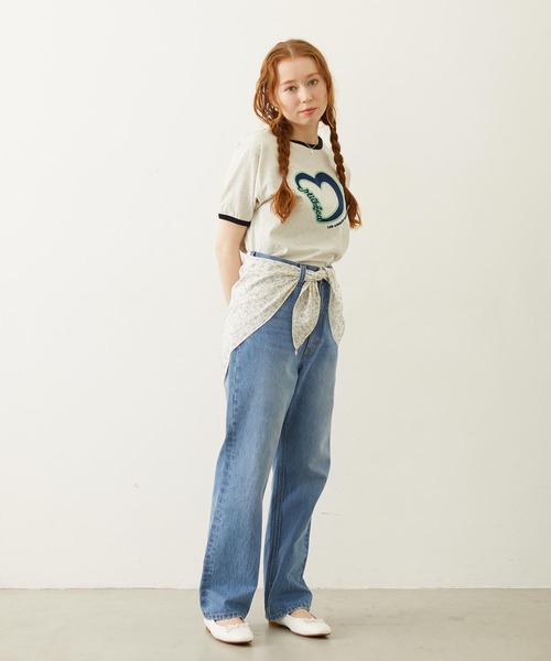 MILKFED.（ミルクフェド）の「FLORAL CAMISOLE DRESS（ワンピース・レディース・ブラック/ライトブルー/ホワイト・ONE SIZE）」の12枚目の写真