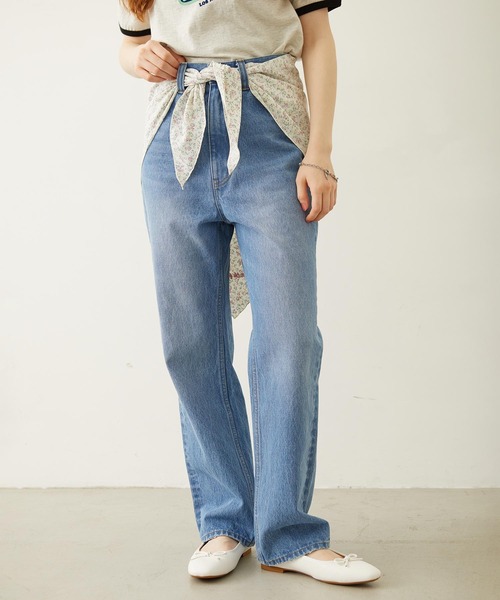 MILKFED.（ミルクフェド）の「FLORAL CAMISOLE DRESS（ワンピース・レディース・ブラック/ライトブルー/ホワイト・ONE SIZE）」の17枚目の写真