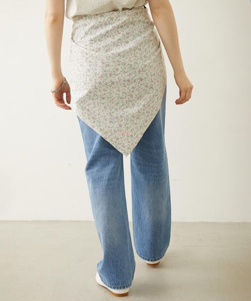 MILKFED.（ミルクフェド）の「FLORAL CAMISOLE DRESS（ワンピース・レディース・ブラック/ライトブルー/ホワイト・ONE SIZE）」の19枚目の写真