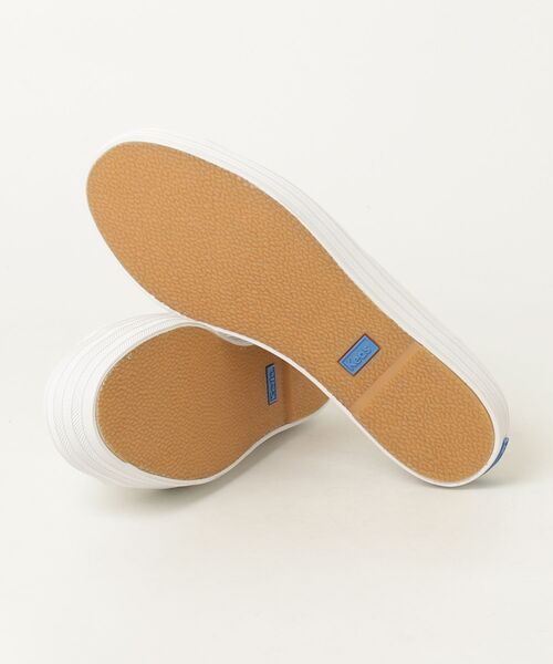 Keds（ケッズ）の「Keds ケッズ トリプル キック レザー ホワイト（スニーカー・レディース・ホワイト・25.0cm/24.5cm/24.0cm/23.5cm/23.0cm/22.5cm）」の9枚目の写真