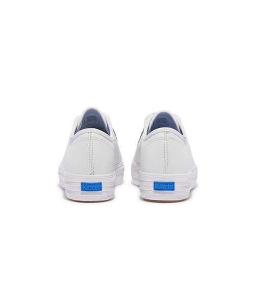 Keds（ケッズ）の「Keds ケッズ トリプル キック レザー ホワイト（スニーカー・レディース・ホワイト・25.0cm/24.5cm/24.0cm/23.5cm/23.0cm/22.5cm）」の4枚目の写真