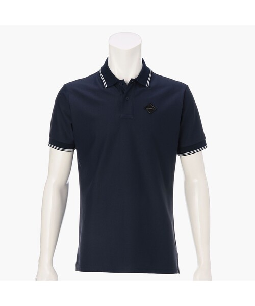 BRIEFING（ブリーフィング）の「【BRIEFING GOLF／ブリーフィングゴルフ】MEN’S MESH MINI LINE POLO（Tシャツ/カットソー・メンズ・ネイビー/ホワイト/ブラック/グレー・L/M/XL）」の4枚目の写真