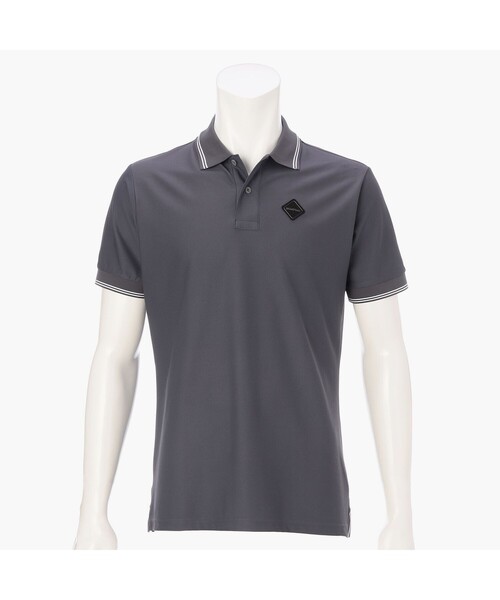 BRIEFING（ブリーフィング）の「【BRIEFING GOLF／ブリーフィングゴルフ】MEN’S MESH MINI LINE POLO（Tシャツ/カットソー・メンズ・ネイビー/ホワイト/ブラック/グレー・L/M/XL）」の3枚目の写真