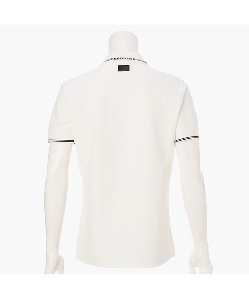 BRIEFING（ブリーフィング）の「【BRIEFING GOLF／ブリーフィングゴルフ】MEN’S MESH MINI LINE POLO（Tシャツ/カットソー・メンズ・ネイビー/ホワイト/ブラック/グレー・L/M/XL）」の5枚目の写真