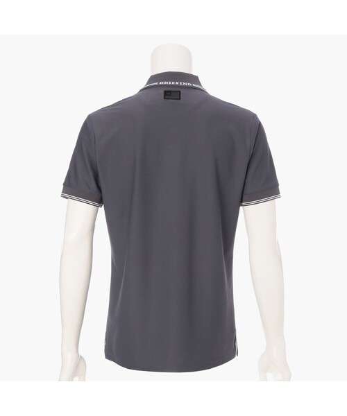 BRIEFING（ブリーフィング）の「【BRIEFING GOLF／ブリーフィングゴルフ】MEN’S MESH MINI LINE POLO（Tシャツ/カットソー・メンズ・ネイビー/ホワイト/ブラック/グレー・L/M/XL）」の14枚目の写真