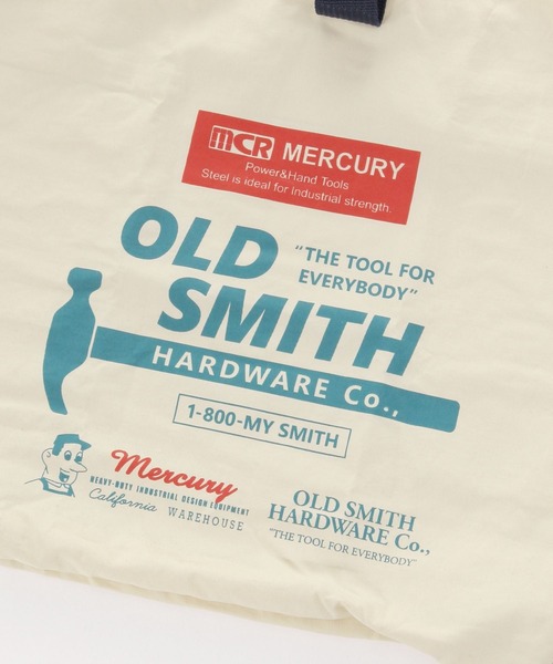 niko and...（ニコアンド）の「【MERCURY×OLD SMITH】コラボ　コンビニＢＡＧ/Ｓサイズ（エコバッグ/サブバッグ・レディース・アイボリー・0）」の8枚目の写真