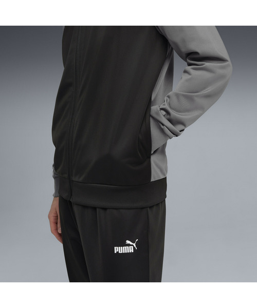 PUMA(プーマ)の「PUMA プーマ メンズ ポリ カラーブロック スーツ 上下セット(ジャージ・メンズ・エメラルド/ネイビー/ブラック・SMALL/MEDIUM/XX-LARGE/X-LARGE/LARGE)」の13枚目の写真