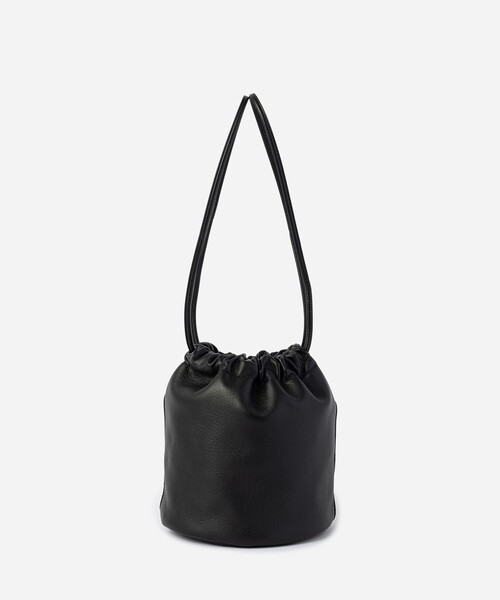 Saturdays NYC（サタデーズ ニューヨークシティ ）の「SNYC Drawstring Mini Bag（ハンドバッグ・メンズ・ブラック・FREE）」の3枚目の写真