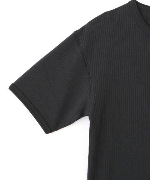 schott(ショット)の「Schott ARMY RIB HENLEY T-SHIRT(Tシャツ/カットソー・メンズ・ナチュラル/チャコール・M/L/XL)」の6枚目の写真