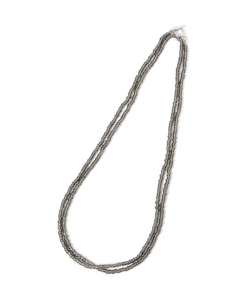 LEPSIM（レプシィム）の「ビーズマンテルロングネックレス　660927（ネックレス・レディース・レッド/アイボリー/グレー・ONE SIZE）」の5枚目の写真