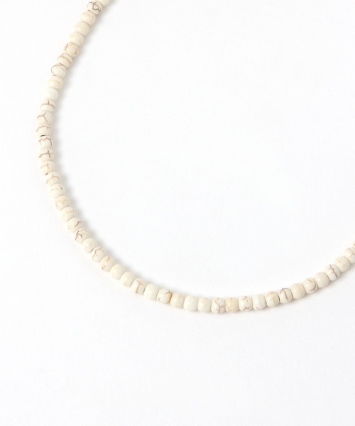 LEPSIM(レプシィム)の「ビーズマンテルロングネックレス 660927(ネックレス・レディース・レッド/アイボリー/グレー・ONE SIZE)」の9枚目の写真