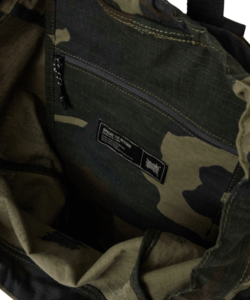 BROWNBREATH(ブラウンブレス)の「CRUSH TAG WASHED GYM SACK - KHAKI(バックパック/リュック・レディース・その他・ONE)」の8枚目の写真