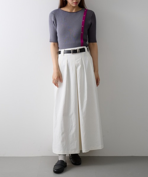 MAISON BREEZE reveur（メゾンブリーズレヴール）の「【MAISON BREEZE reveur】ウォッシャブル 配色ニットプルオーバー trc（ニット/セーター・レディース・ブラウン/ブラック/グレー・FREE）」の15枚目の写真