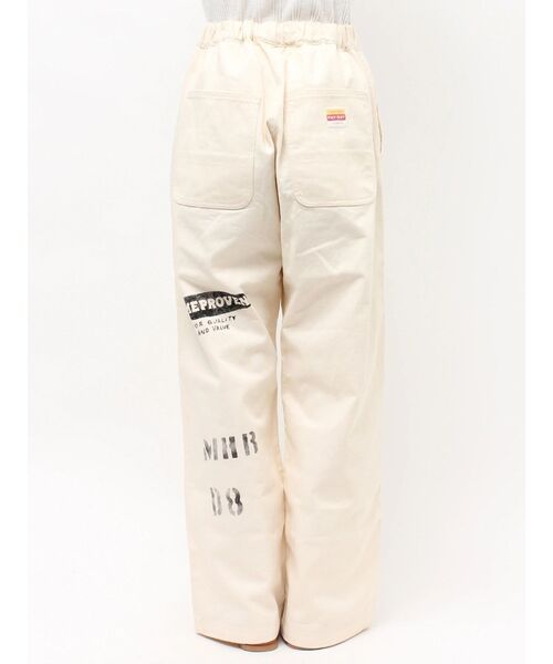 Ungrid(アングリッド)の「PAYDAY別注 ステンシルデザインラフパンツ(その他パンツ・レディース・アイボリー・FREE)」の12枚目の写真