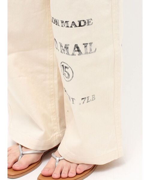 Ungrid(アングリッド)の「PAYDAY別注 ステンシルデザインラフパンツ(その他パンツ・レディース・アイボリー・FREE)」の16枚目の写真