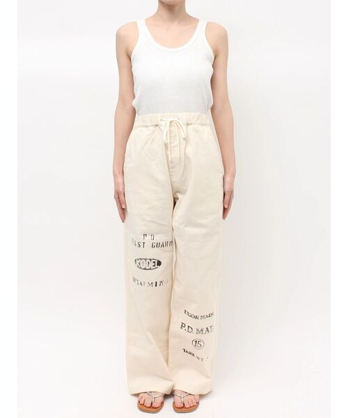 Ungrid(アングリッド)の「PAYDAY別注 ステンシルデザインラフパンツ(その他パンツ・レディース・アイボリー・FREE)」の18枚目の写真