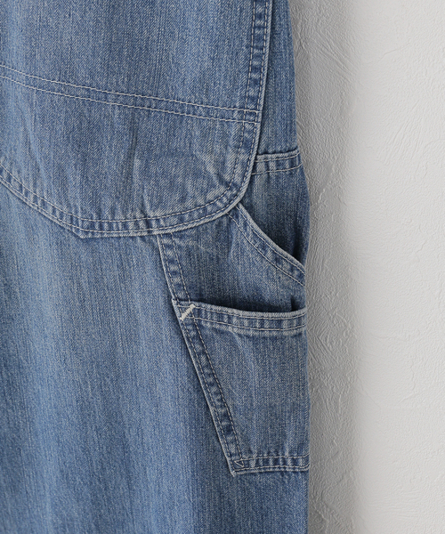 Lee(リー)の「ウォッシャブル / Lee / リー PAINTER PANTS(デニムパンツ・レディース・ネイビー/ブルー・SMALL/MEDIUM)」の15枚目の写真