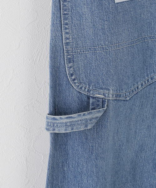 Lee(リー)の「ウォッシャブル / Lee / リー PAINTER PANTS(デニムパンツ・レディース・ネイビー/ブルー・SMALL/MEDIUM)」の14枚目の写真