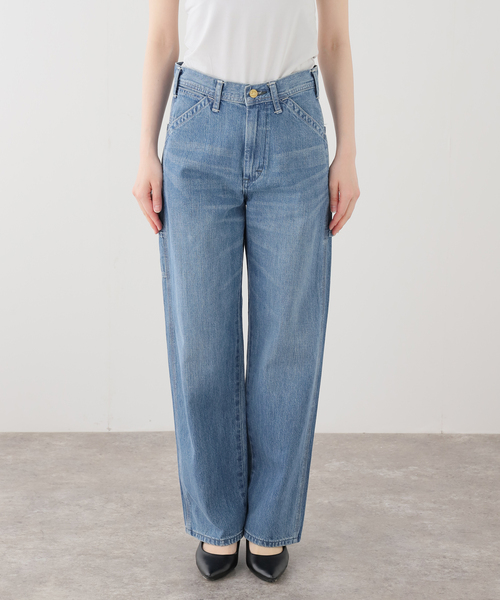 Lee(リー)の「ウォッシャブル / Lee / リー PAINTER PANTS(デニムパンツ・レディース・ネイビー/ブルー・SMALL/MEDIUM)」の5枚目の写真