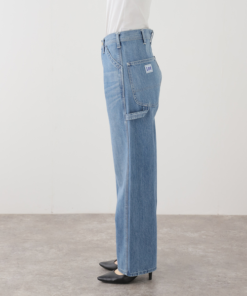 Lee(リー)の「ウォッシャブル / Lee / リー PAINTER PANTS(デニムパンツ・レディース・ネイビー/ブルー・SMALL/MEDIUM)」の4枚目の写真