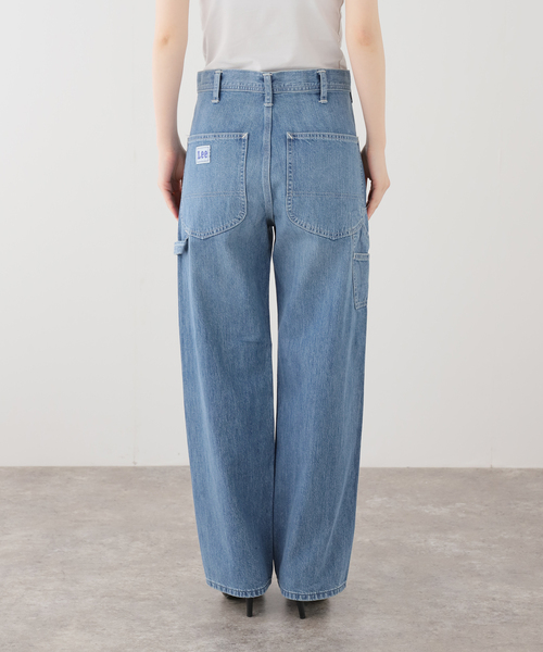 Lee(リー)の「ウォッシャブル / Lee / リー PAINTER PANTS(デニムパンツ・レディース・ネイビー/ブルー・SMALL/MEDIUM)」の3枚目の写真