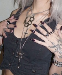 Heaven Sent（ヘブンセント）の「【HeavenSent】Nightmare Necklace / 【ヘブンセント】キーモチーフスカルシルバーネックレス（ネックレス）」